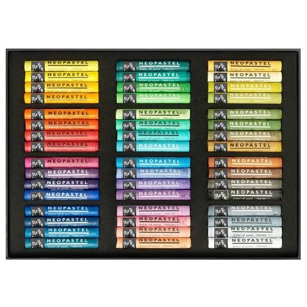 Caran D'ache Neopastel Oil Pastels Set Of 24 (7400.324)