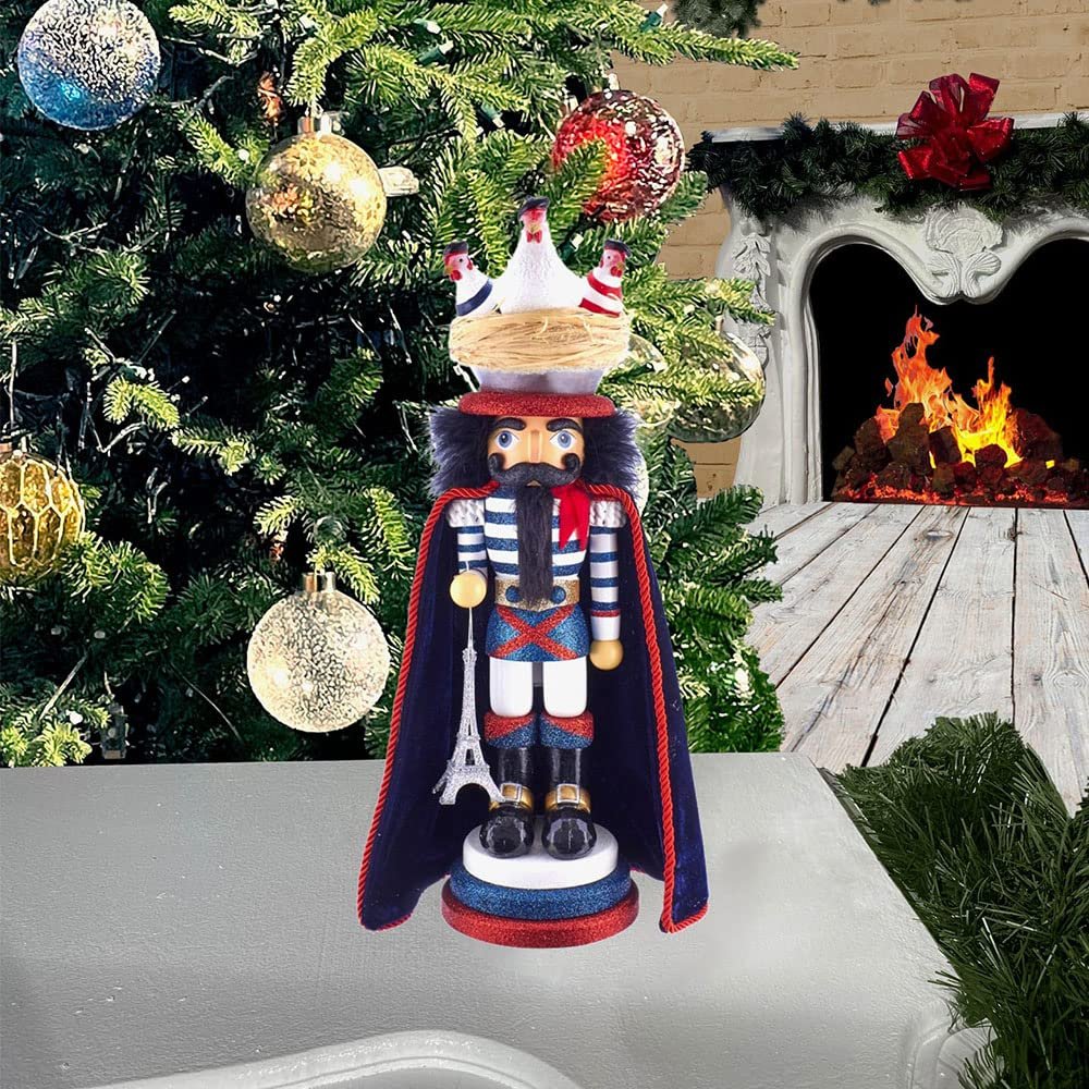 Kurt Adler HA0465 Nutcracker, Multi-Color (17.5-inches Tall)