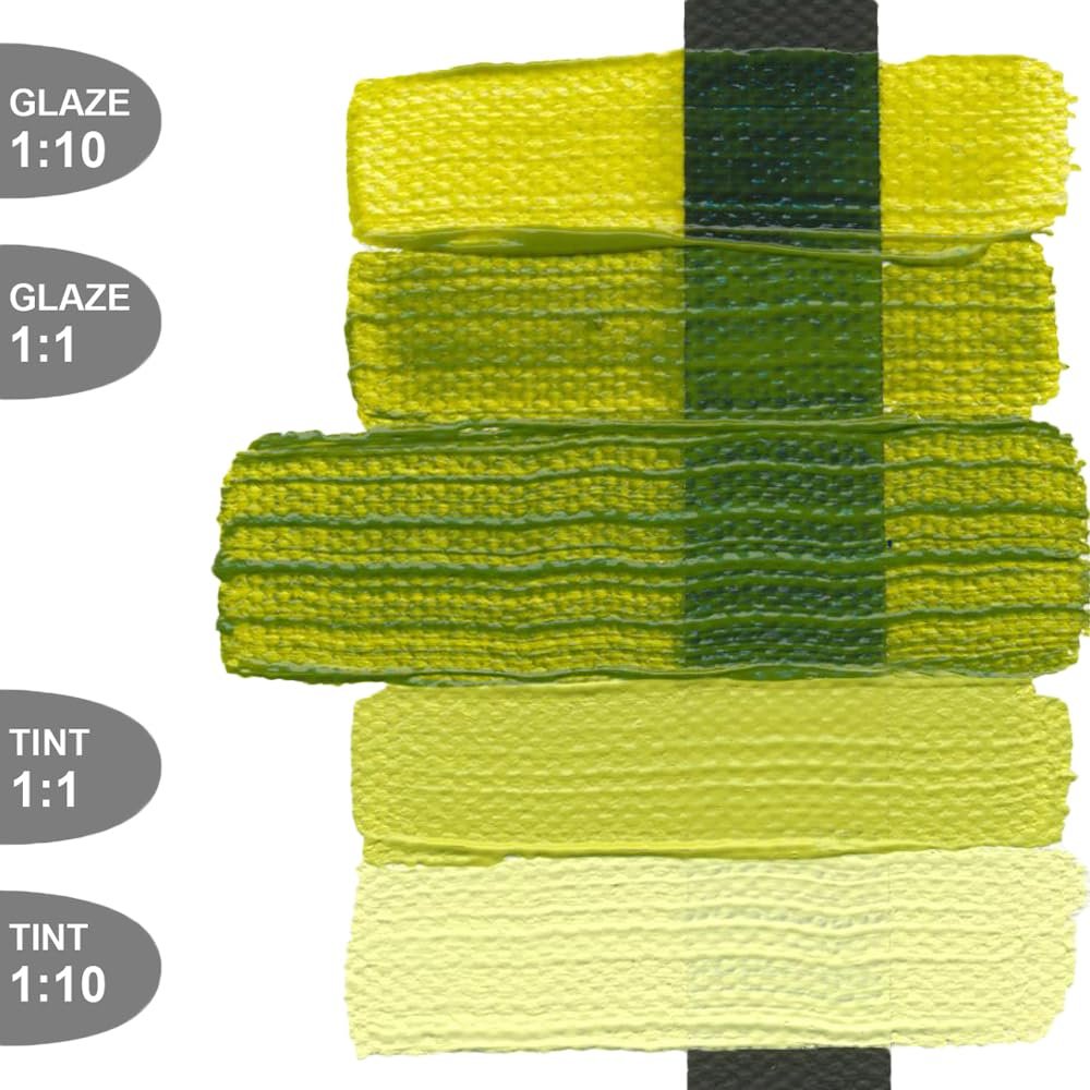 Heavy Body Acrylics by GOLDEN, Green Gold, 5 fl. oz. Tube, Professional Acrylic Paint, Transparent