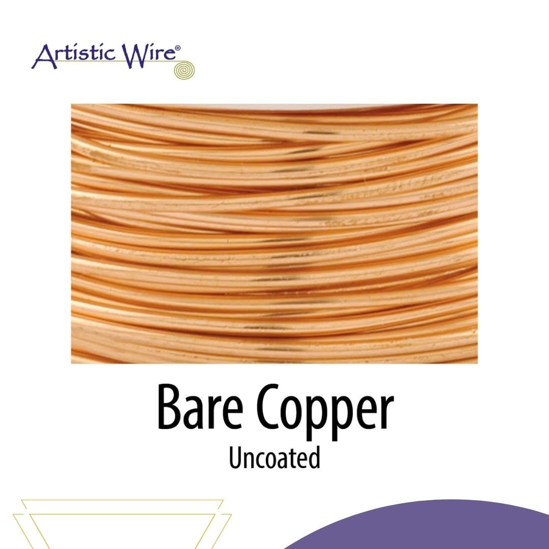 Artistic Wire, Bare Copper Craft Wire