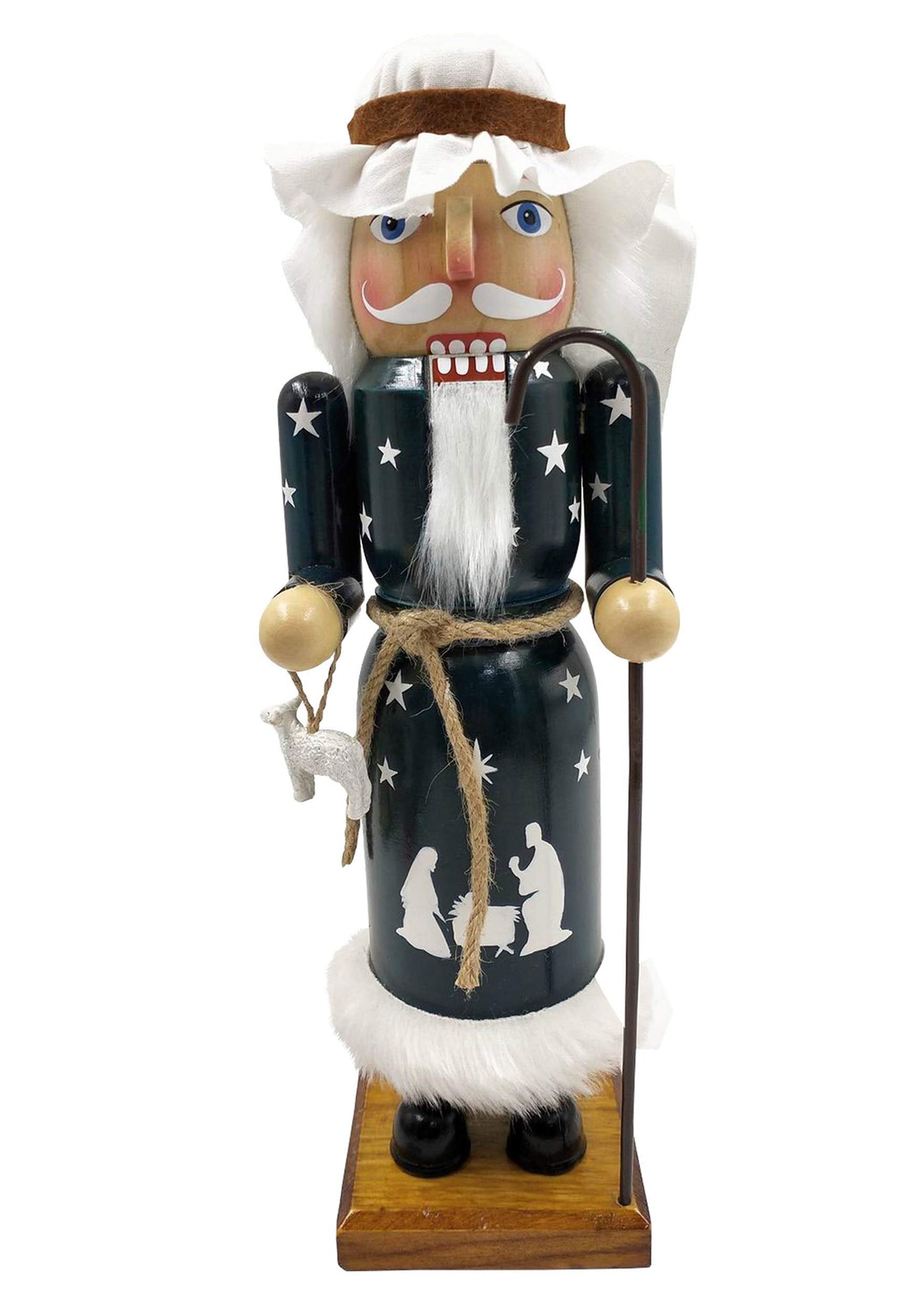 Santa's Workshop 13" Shepherd on High Nutcracker