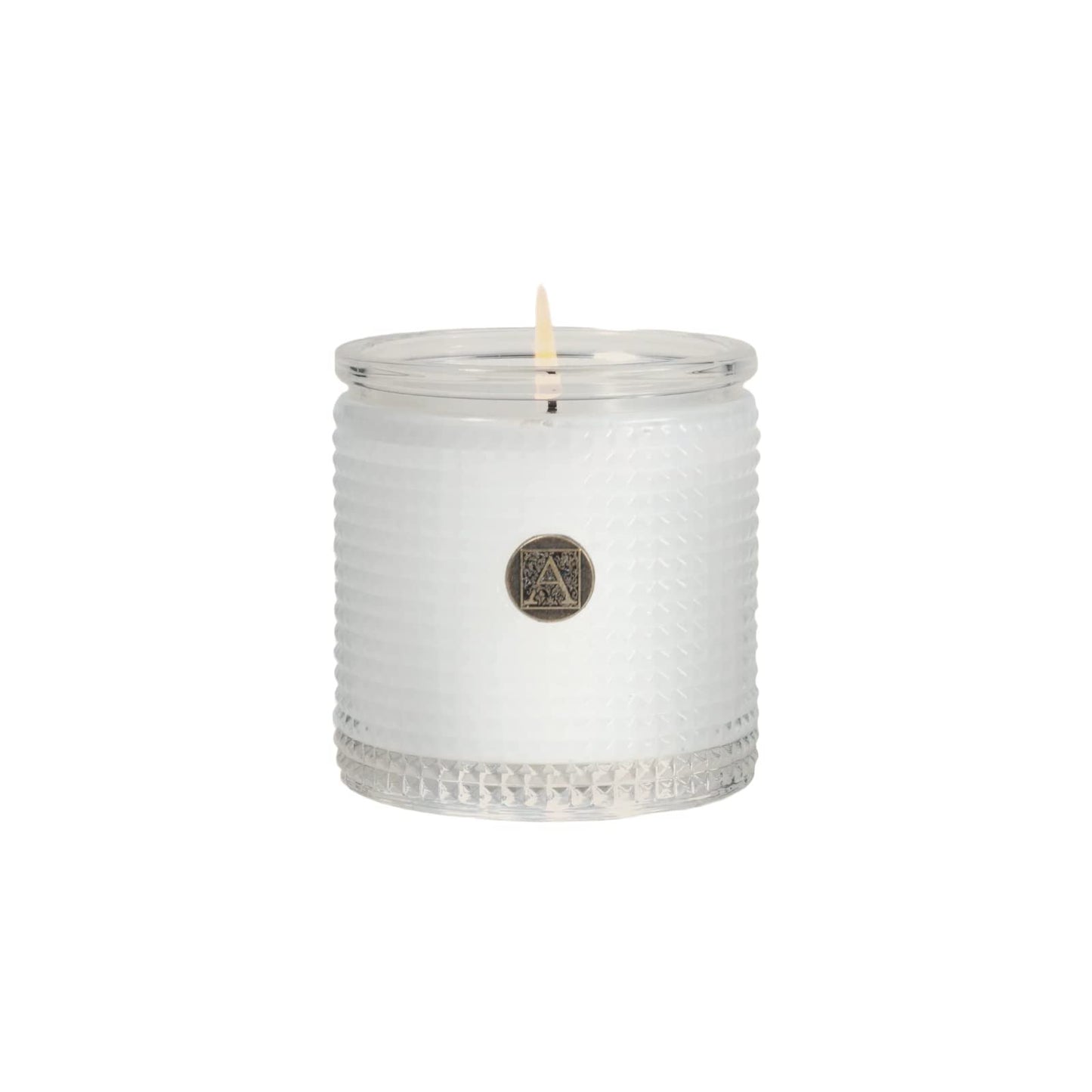 Aromatique The Smell of Gardenia - Textured Glass Candle