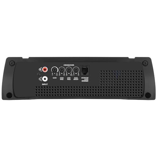 Taramps HD 3000 2 Ohms 1 Channel 3000 Watts RMS MAX Full Range Car Audio, Monoblock, LED Monitor Indicator, Class D Amplifier, Crossover, White 3k amp, Sound Quality