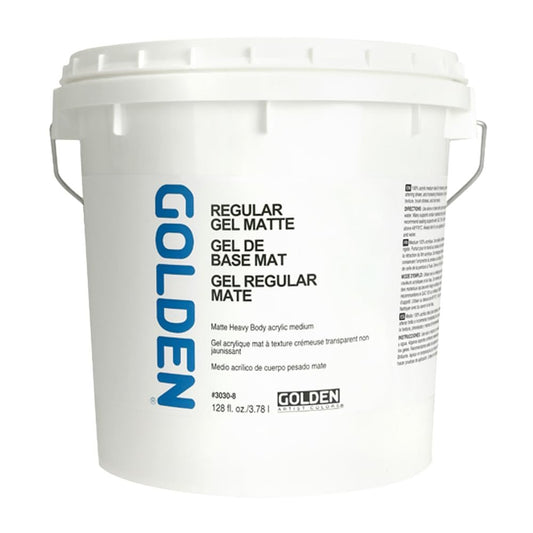 Golden Artist Colors - Regular Gel Matte - 128 oz Jar