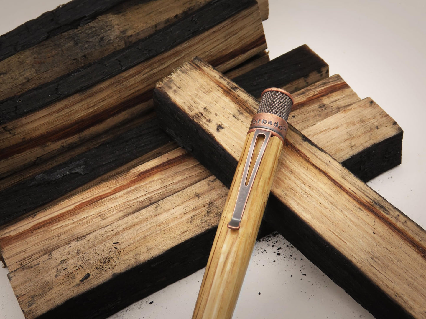 Retro 51 Tornado™ Woodworks - Bourbon Barrel Rollerball Pen