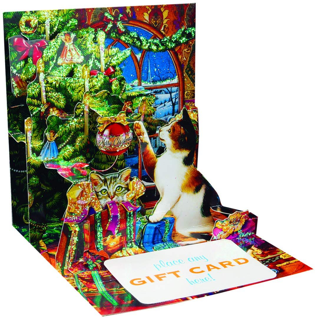3D Greeting Card - CHRISTMAS MISCHIEF - Christmas