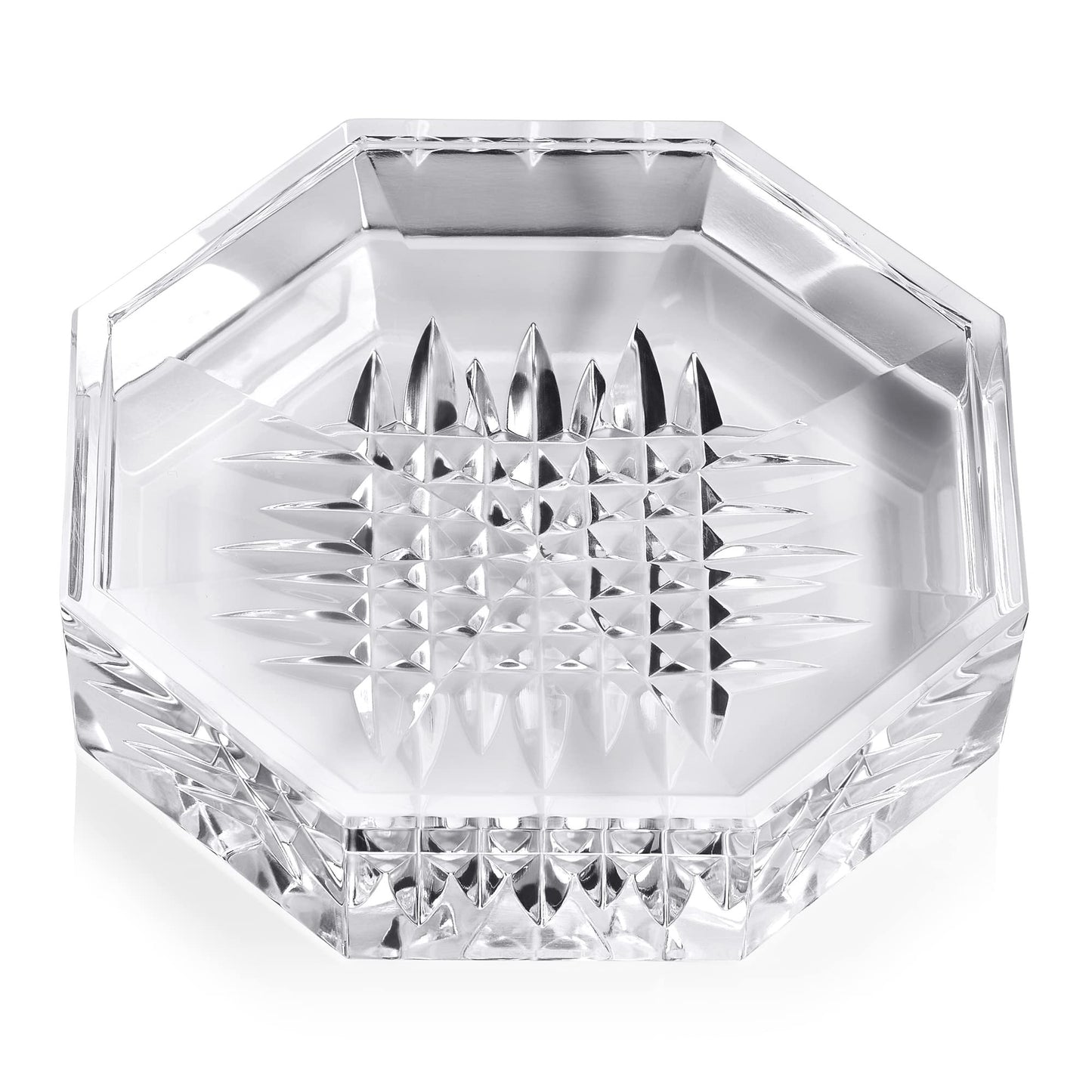 Waterford Lismore Diamond Decorative Tray, 4", Clear