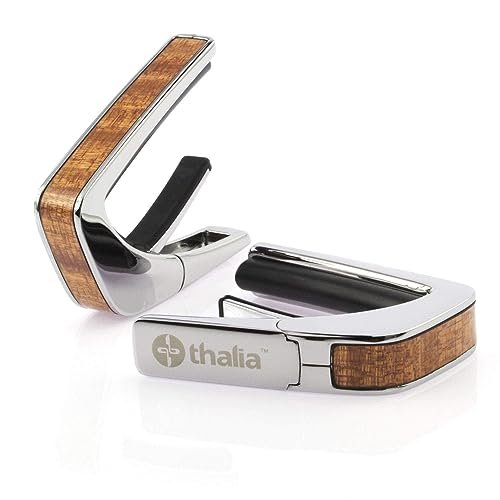 Thalia Guitar Capo - Exotic Series (New Model with (2) Universal OctaveTouch Fret Pads)