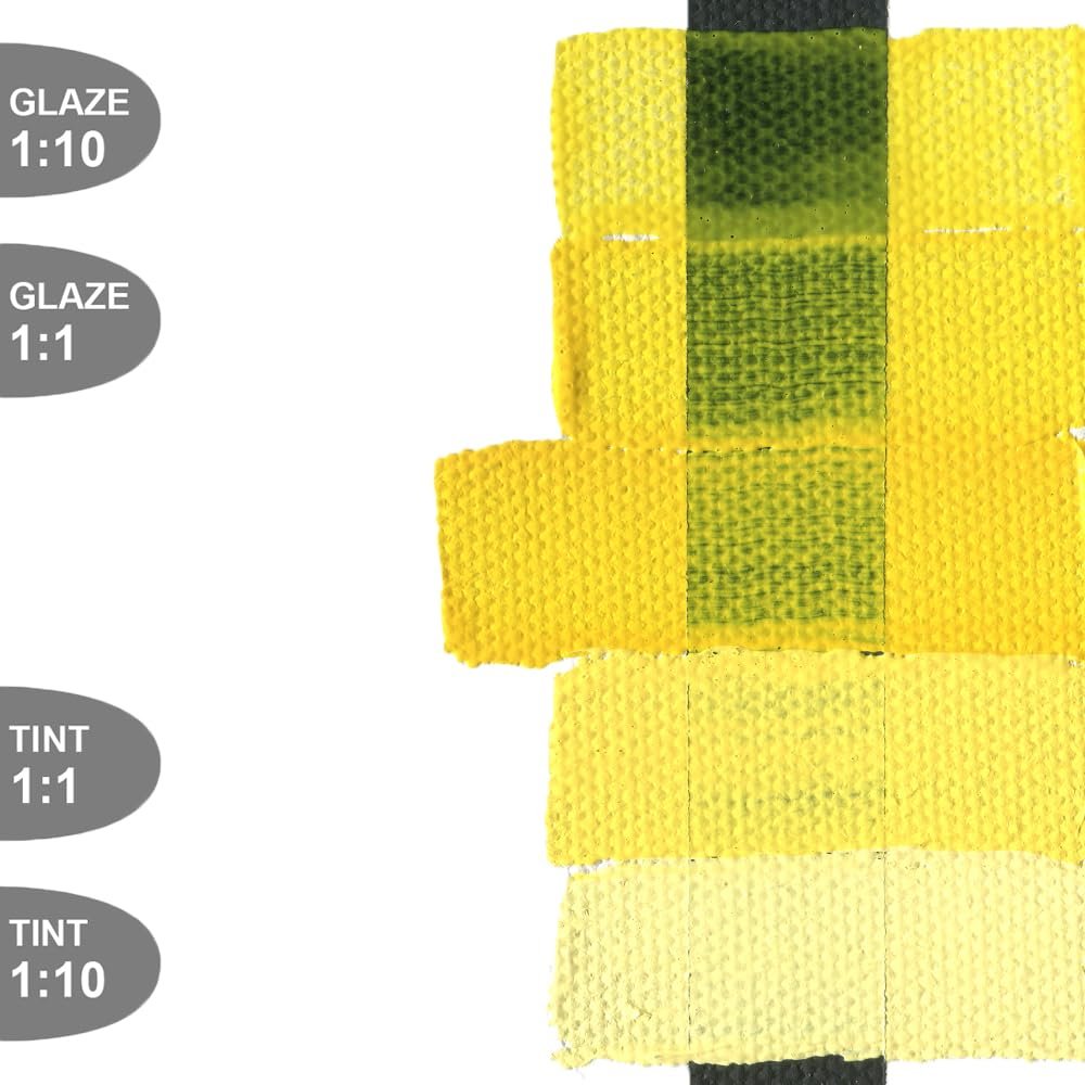 Heavy Body Acrylics by GOLDEN, Benzimidazolone Yellow Medium, 5 fl. oz. Tube, Professional Acrylic Paint, Semi-Transparent