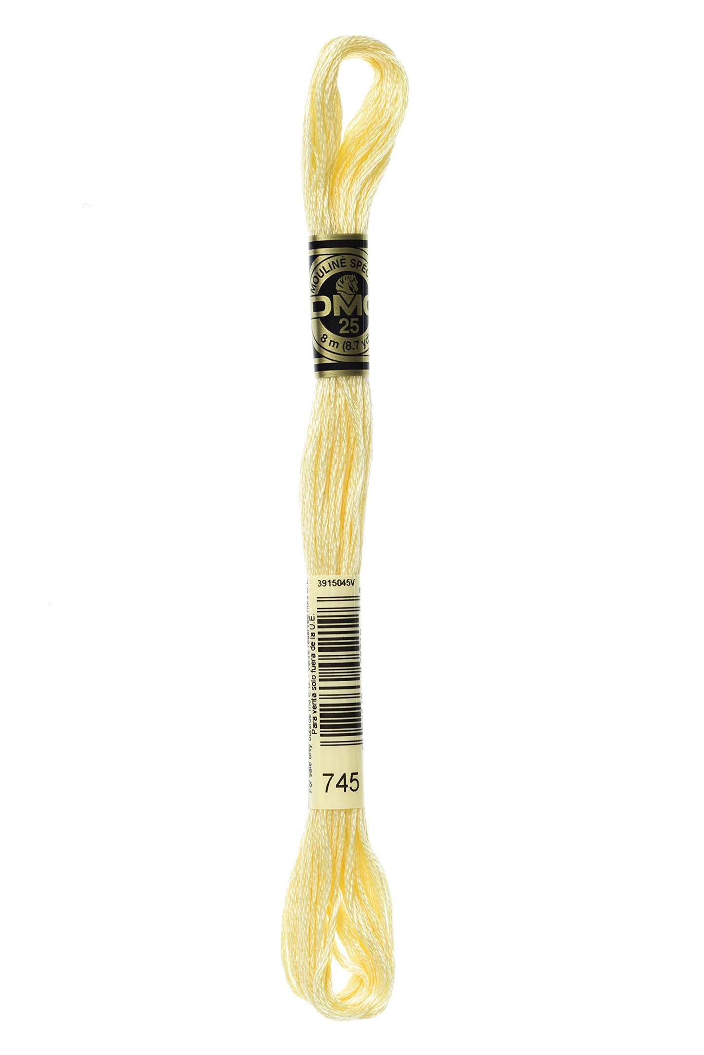 Dmc 6-Strand Embroidery Cotton 8.7yd-Light Pale Yellow