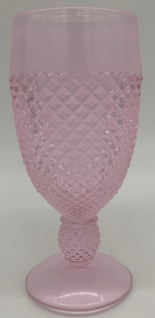 Goblet - Addison Pattern - American Made - Mosser Glass USA