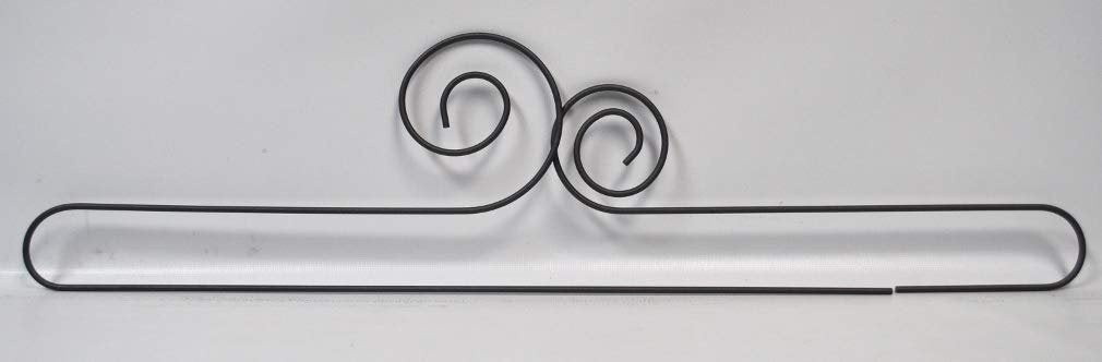 Classic Motifs 24 Inch Double Scroll Split Bottom Craft Holder