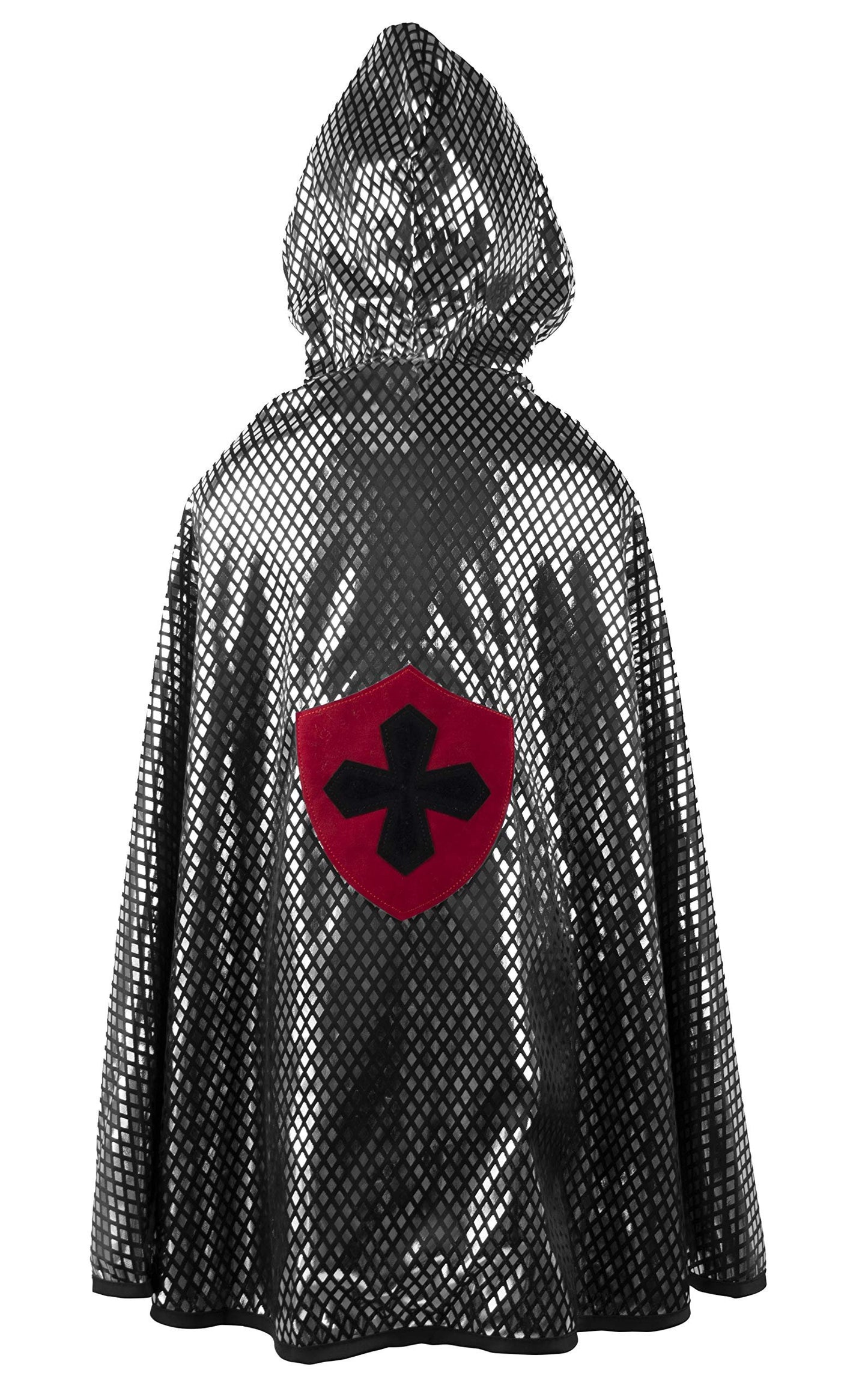 Great Pretenders Reversible Dragon/Knight Cape for Kids, S/M | 2-in-1 Costume for Imaginative Play