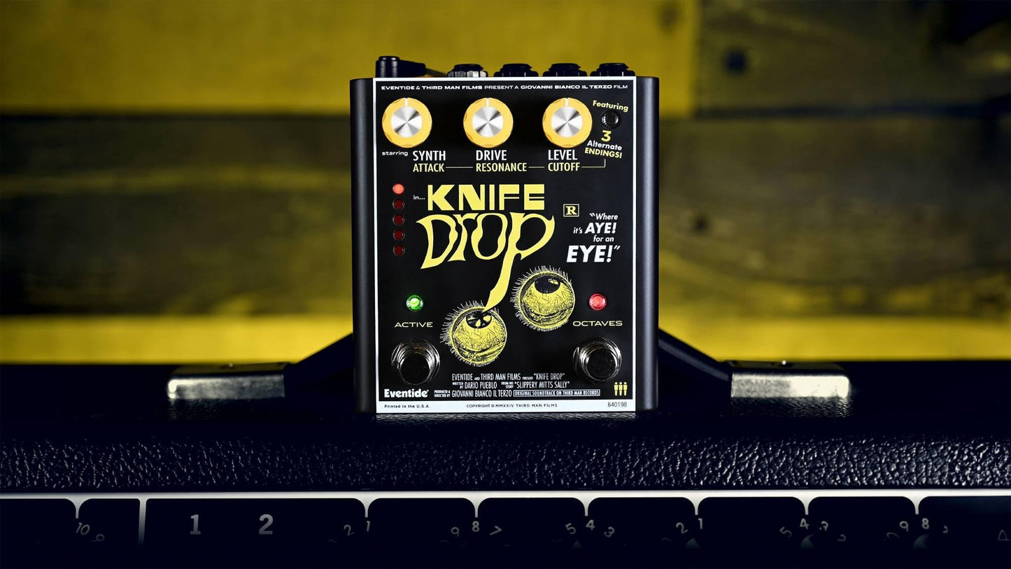 Eventide Knife Drop Suboctave Fuzz Synth Pedal