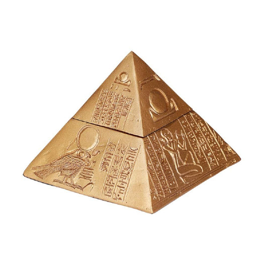 Pacific Trading Egyptian Pyramid Jewelry Trinket Keepsake Box Container New