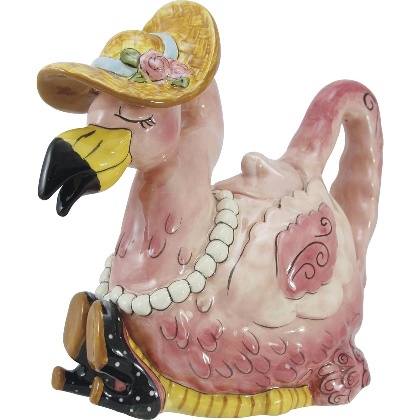 Blue Sky Ceramic Owl Teapot