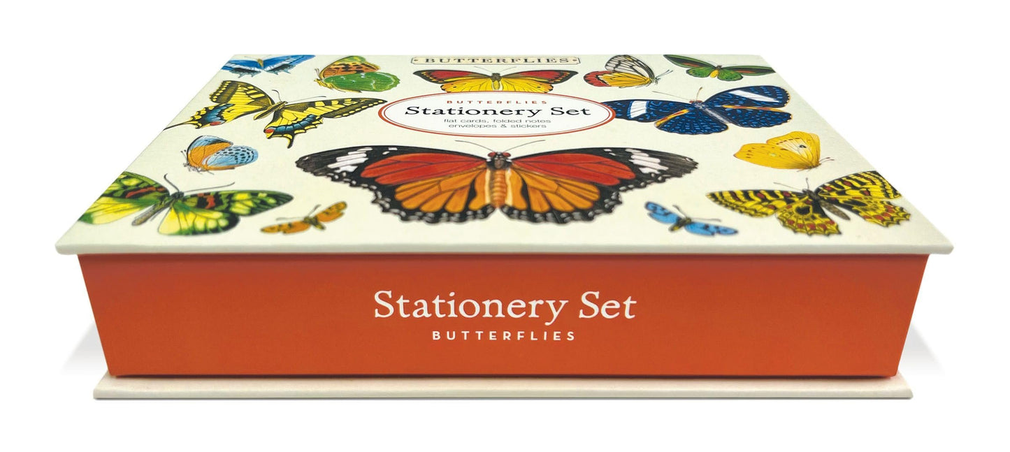 Cavallini Papers & Co. Butterflies Stationery Set