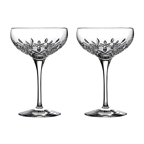Waterford Lismore Essence Champagne Saucer, set of 2