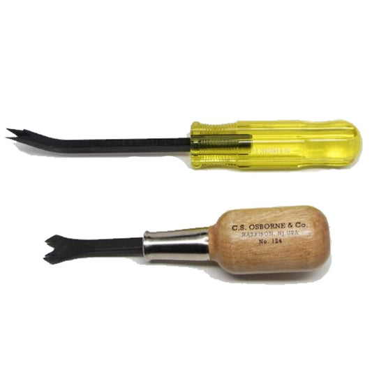 2 C.S. Osborne Upholstery Tools Staple Remover & Lifter 124 & 120 1/2