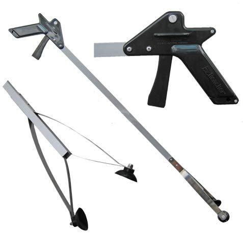 ArcMate EZ Reacher - Heavy Duty Grab-It Reaching Tool - Grabber Reacher with 4.5 Inch Jaws, Can Lift a Dime to 8 lb. Brick, Lightweight, Sturdy, Ideal for Commercial, Maintenance, Seniors, 32", 6-Pack