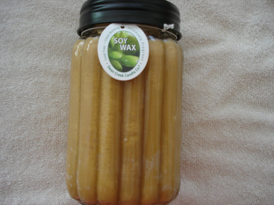 Swan Creek 24 Ounce Homespun Jar Candle 110+ Hours "Gingerbread"