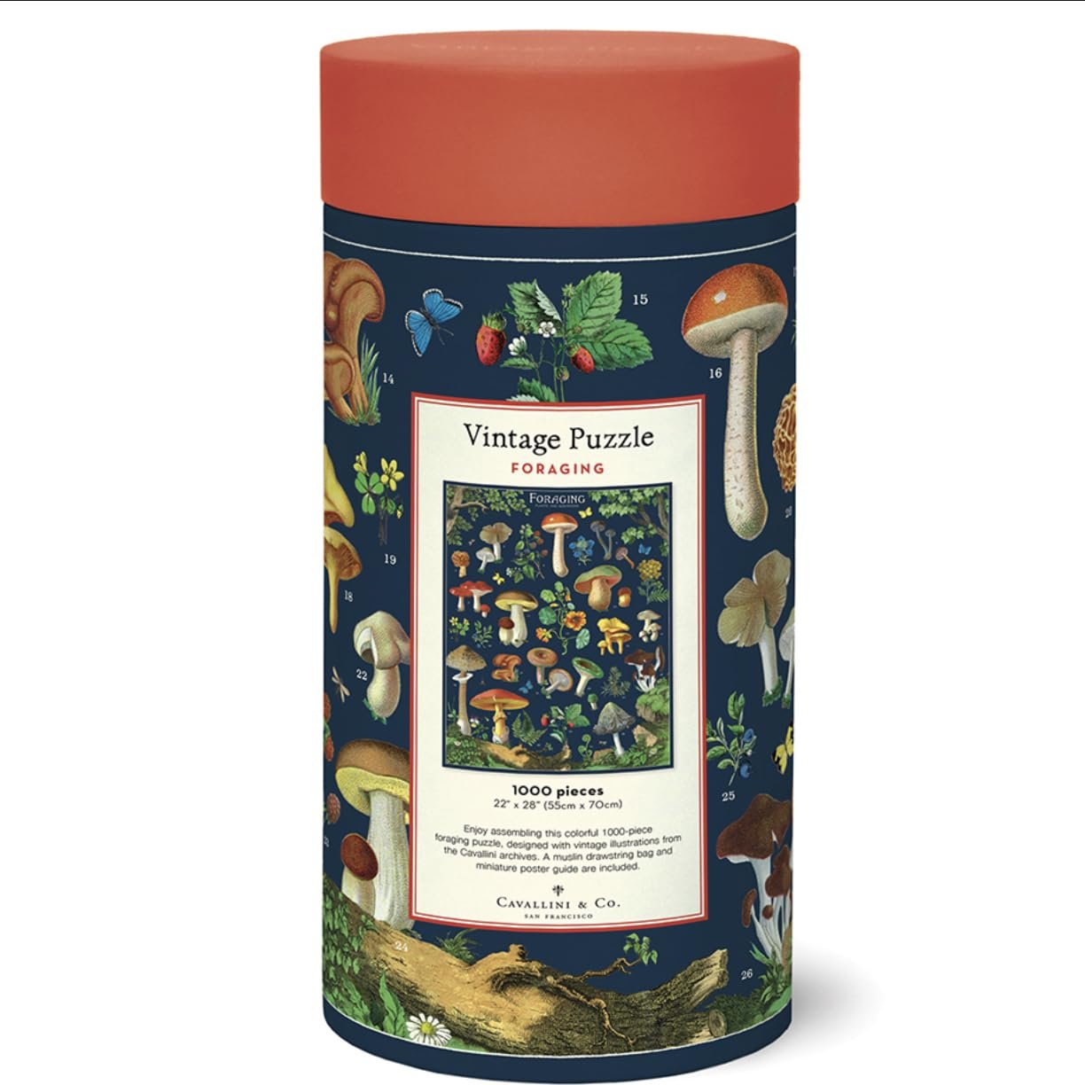 Cavallini & Co. Foraging Puzzle- 1000 Pieces