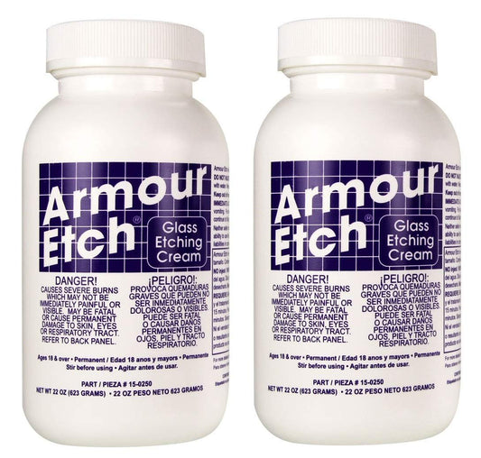 Armour Etch 15-0250 Cream, 22-Ounce (Тwo Рack)