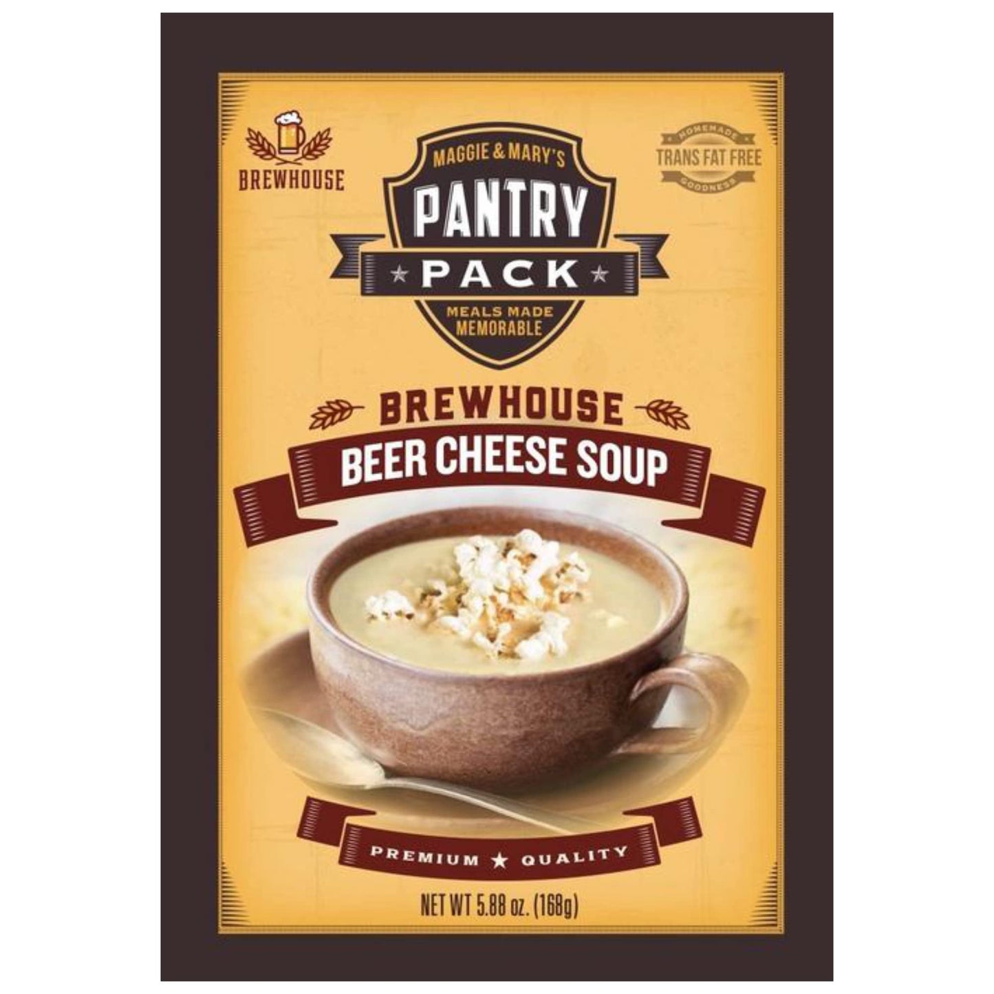 Maggie and Mary's Brewhouse Beer Cheese Soup Pantry Pack Dry Soup Mix