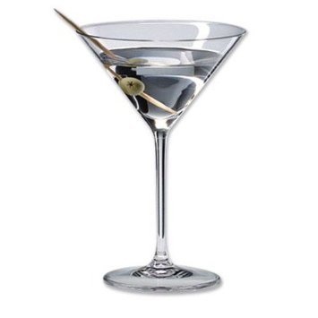 Riedel Vinum Crystal Martini Glass, Set of 6