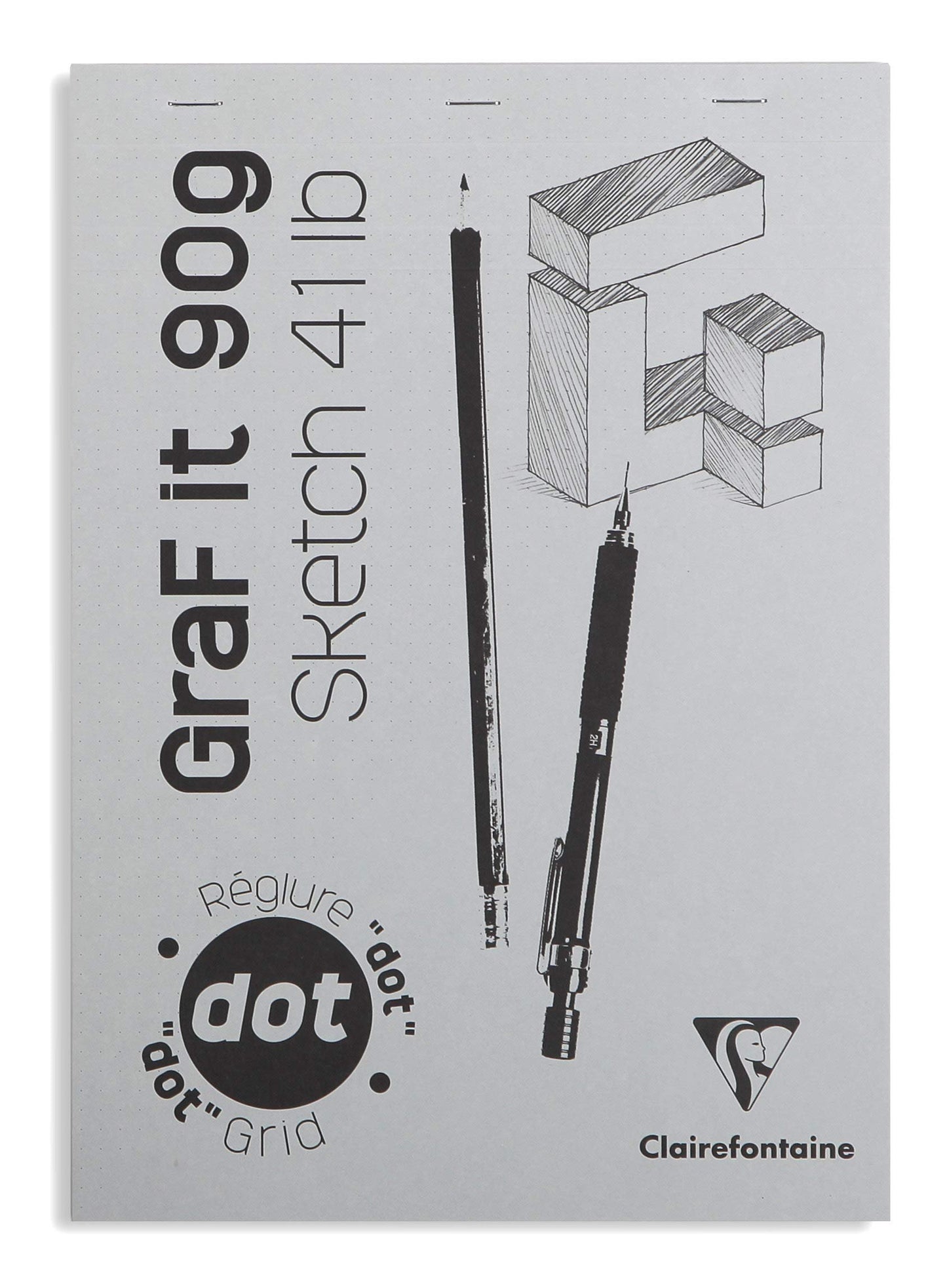 Clairefontaine GraF it Sketch Pad, 90 g Paper