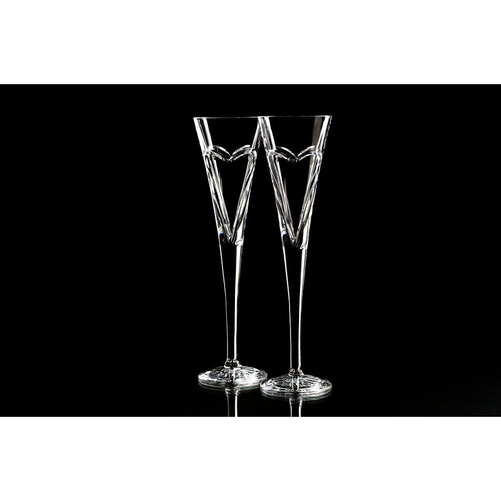 Waterford Wishes Love & Romance Toasting Flute Pair