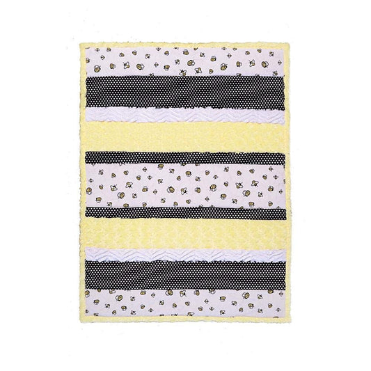 Shannon Minky Bambino Cuddle Kit Bee Happy, Fabric