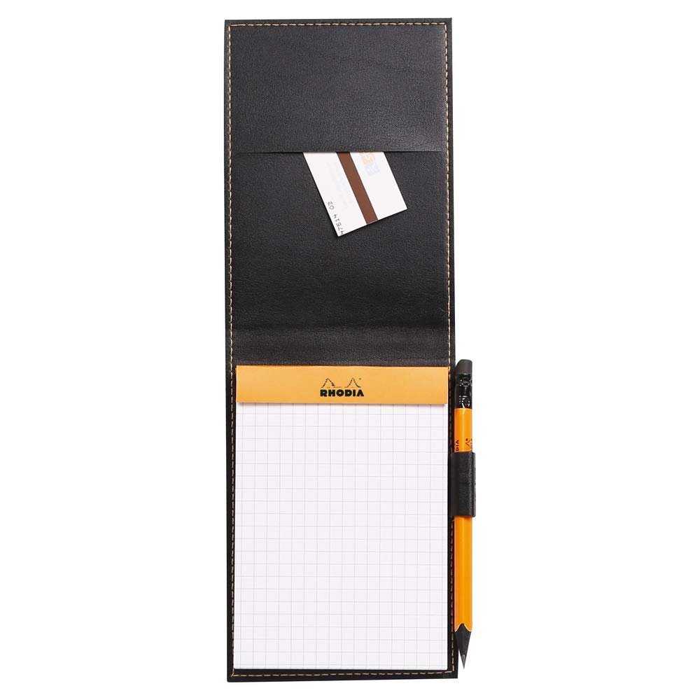 Rhodia Epure Notepad Cover and Notepad, 5/5 Ruling