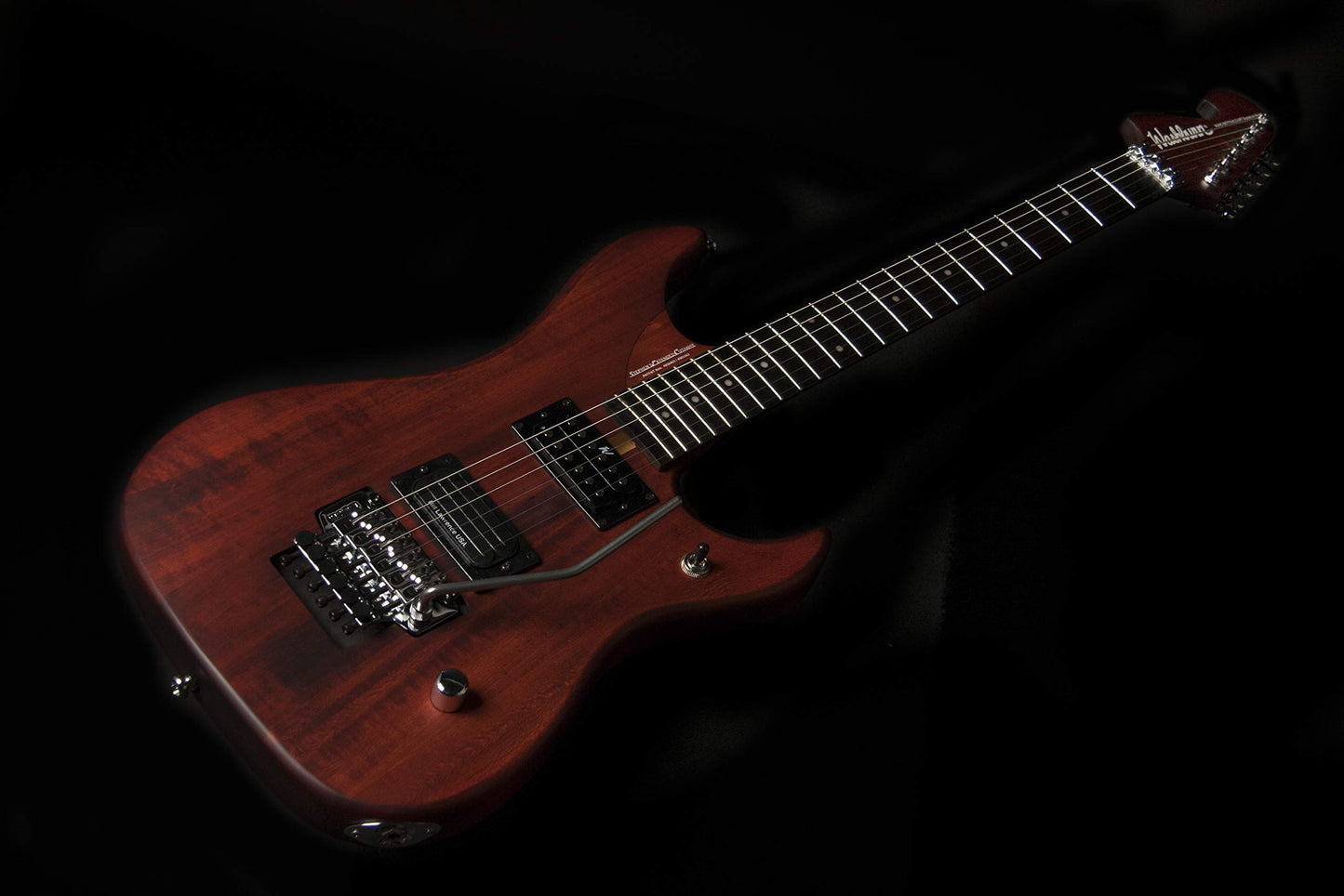 Washburn 6 String Solid-Body Electric Guitar, Padauk Vint. Matte (N24PSVINTAGEK-D)