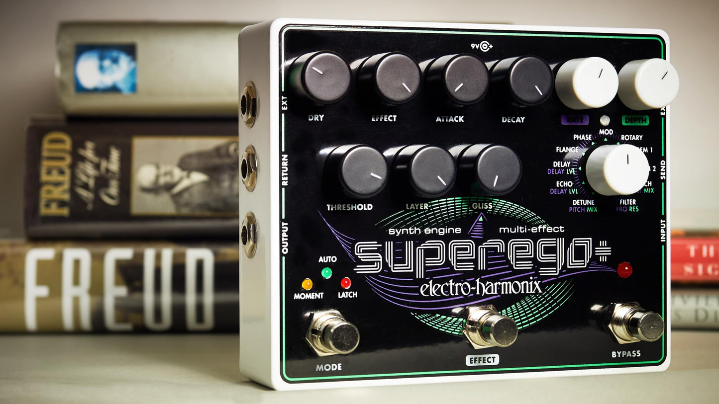 Electro-Harmonix Superego+ Synth Engine/Multi-Effects Pedal