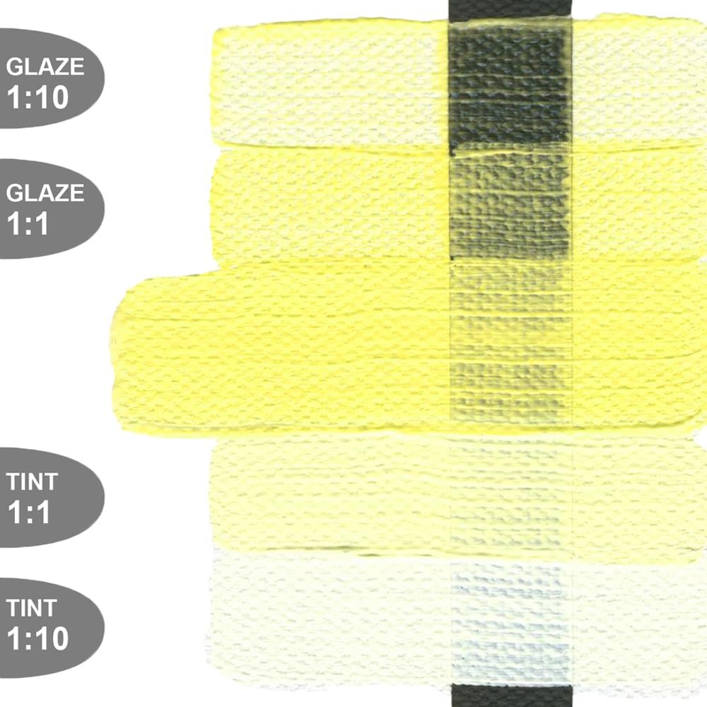 GOLDEN Heavy Body Acrylics, Titanate Yellow, 2 fl. oz. Tube, Professional Acrylic Paint, Semi-Opaque