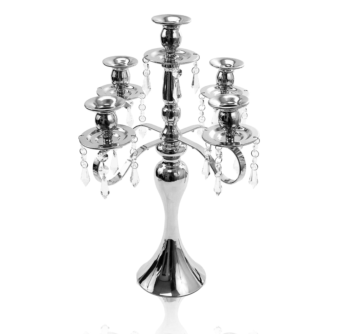 Allgala Crystal Metal Plated Tealight Votive Decorative Candle Holder