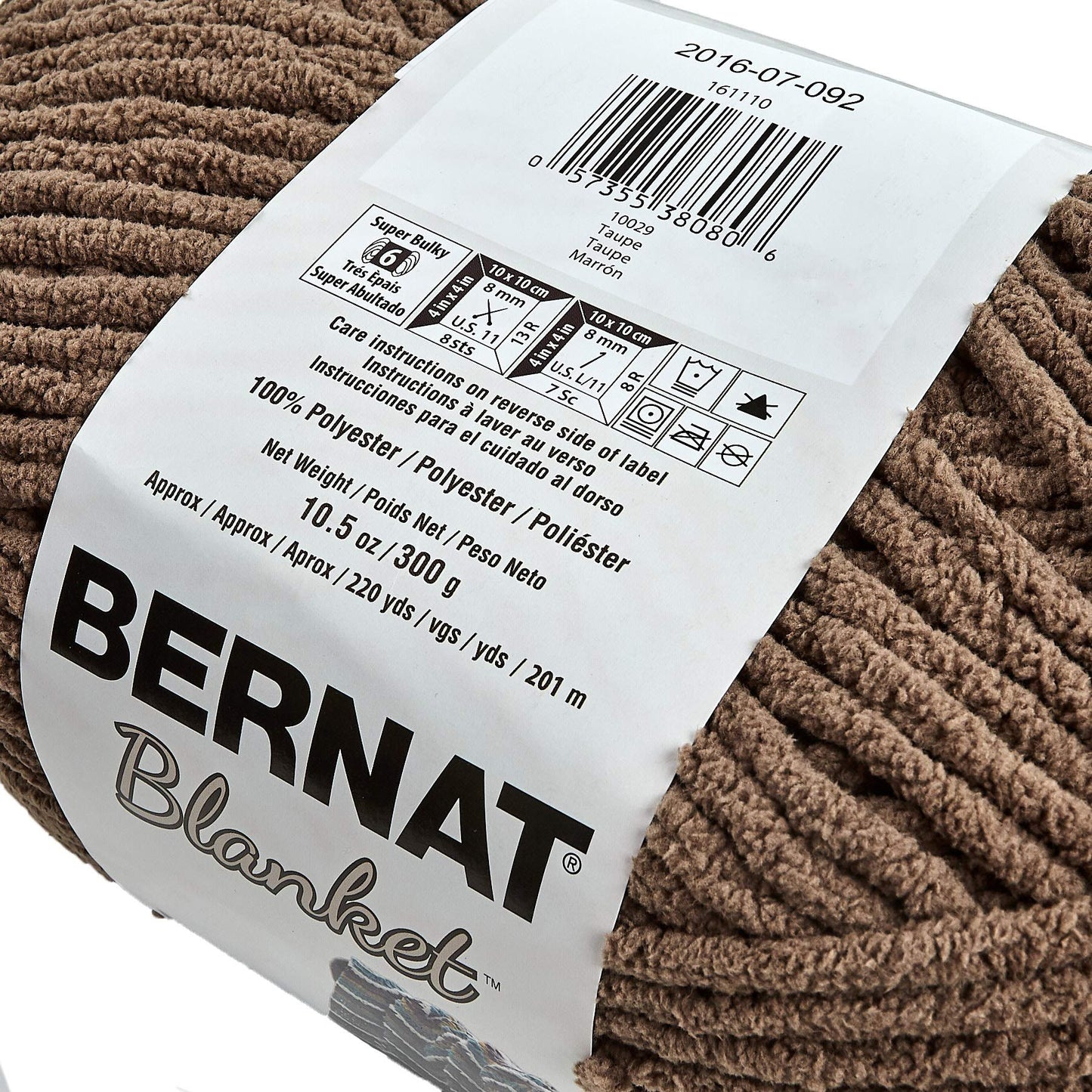 Bernat Vintage White Blanket Big Ball Yarn (10006)