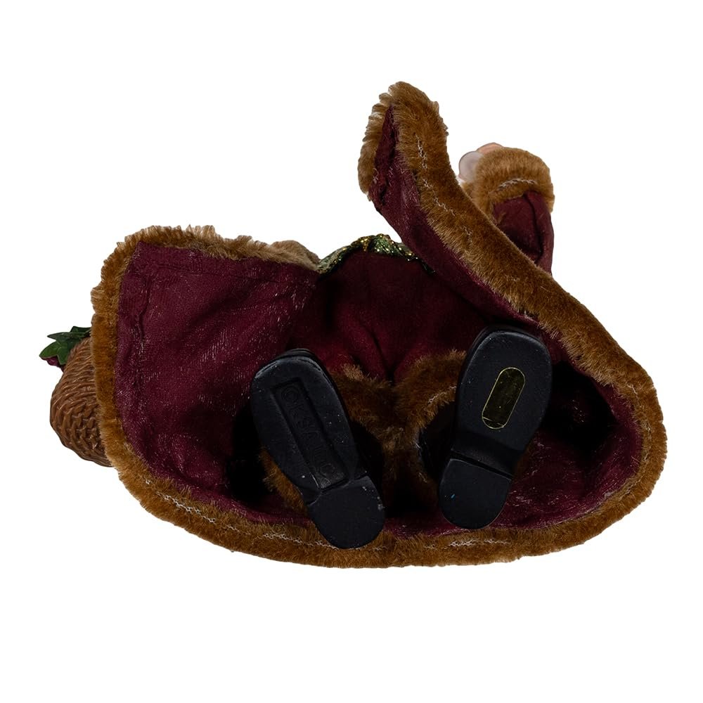 Kurt Adler 10.5-inch Fabriché™ Wine Santa