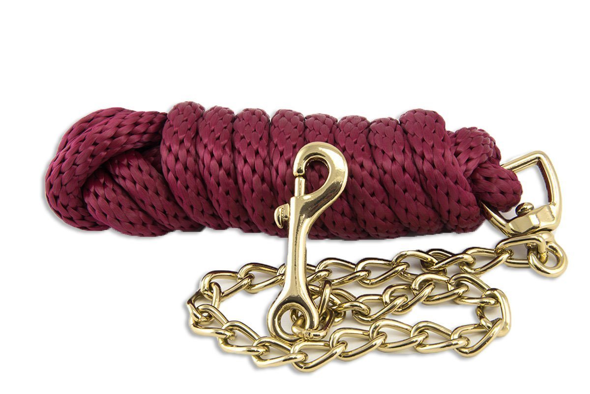 Aime Imports Basic Poly Lead Rope with Chain