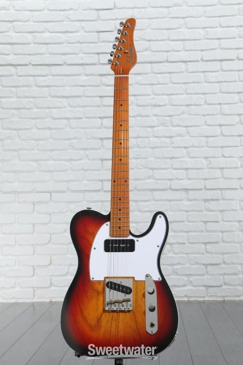 Schecter PT Special Electric Guitar - 3-Tone Sunburst Pearl