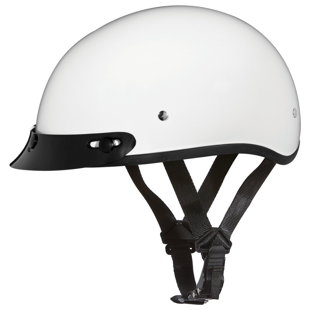 Motorcycle Helmet Half Skull Cap - Lightweight & Stylish DOT Approved Helmets for Adults - Perfect for Men and Women Riders - Comfortable & Secure Fit- Stylish Protection for Everyday Riding