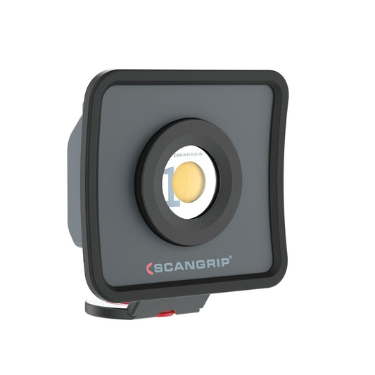 SCANGRIP NOVA MINI, Rechargeable Handheld COB LED Floodlight, 1000 Lumen, Ergonomic SMART GRIP 4-in-1 system, Compact, Strong Built-in Magnet, Belt Clip, Stepless Dimmer, Waterproof (IP65)