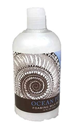 Greenwich Bay Foaming Milk Bath with Buttermilk, Shea Butter, and Cocoa Butter16 oz. Collection (Ocean Pur)