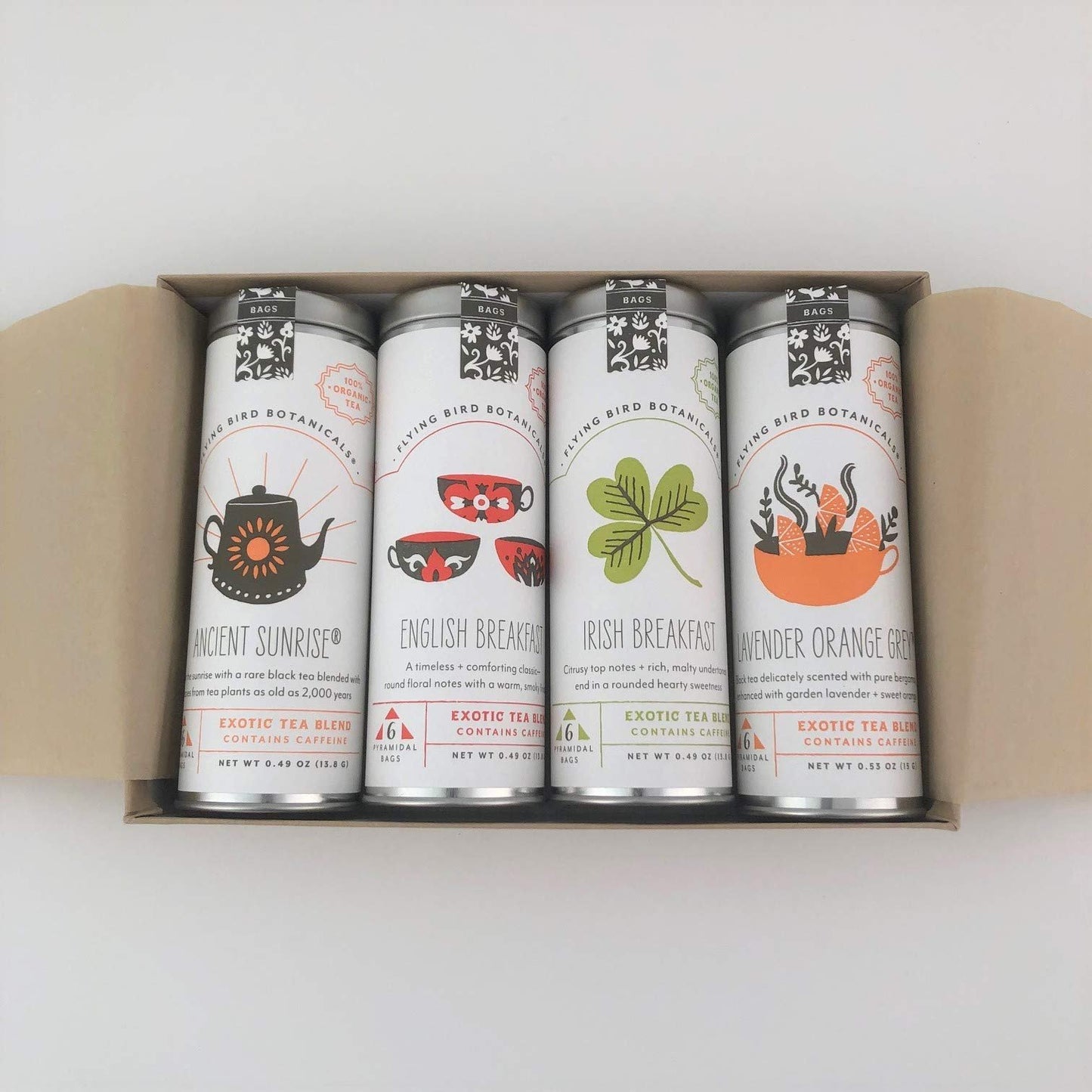 Flying Bird Botanicals Gift Box (Good Morning Tea Gift Box)