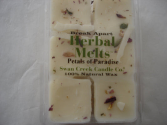 Swan Creek Break Apart Herbal Melts "Petals of Paradise"