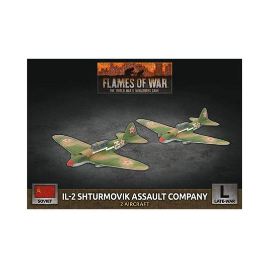 Flames of War Late War: Soviet IL-2 Shturmovik Assault Company (SBX77)