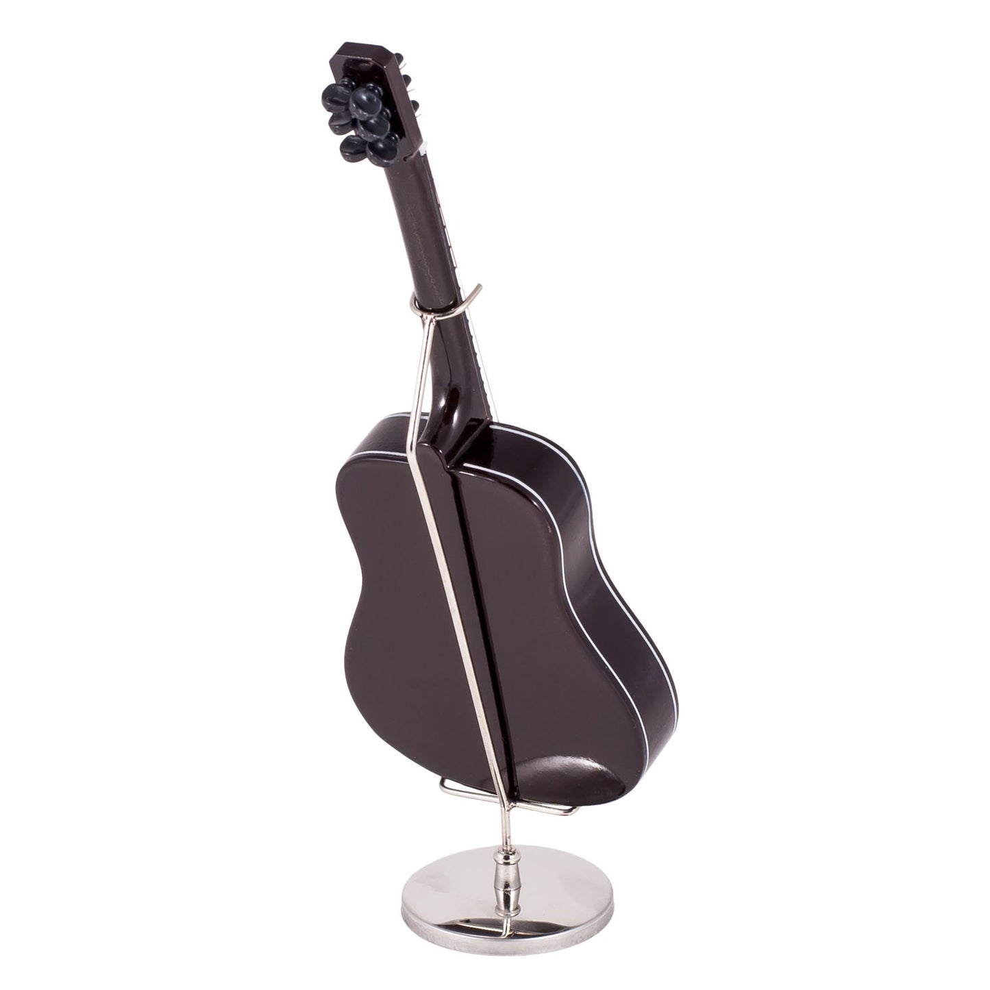 Broadway Gifts Co. Classic Steel String Guitar with Pick Guard Case and Stand Figurine 7 Inch New