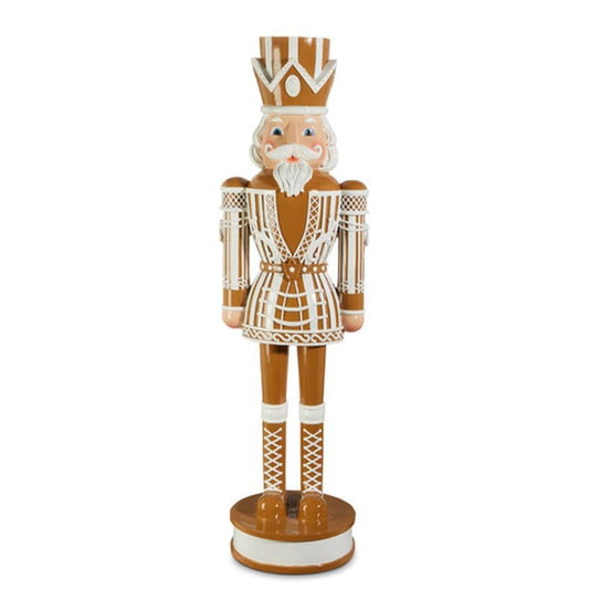 RAZ Imports 2024 Gingerbread Lane 44" Gingerbread Nutcracker