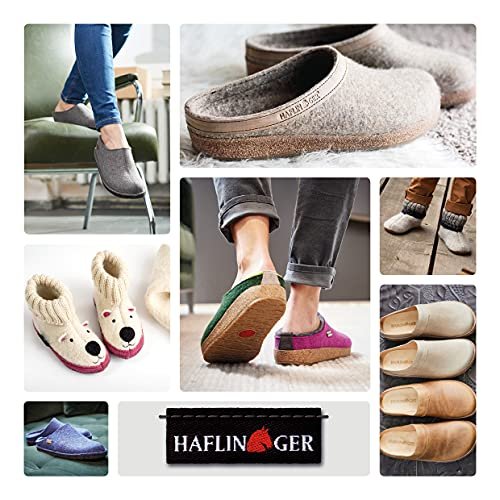 HAFLINGER Unisex AS Slippers Wool Feltsole
